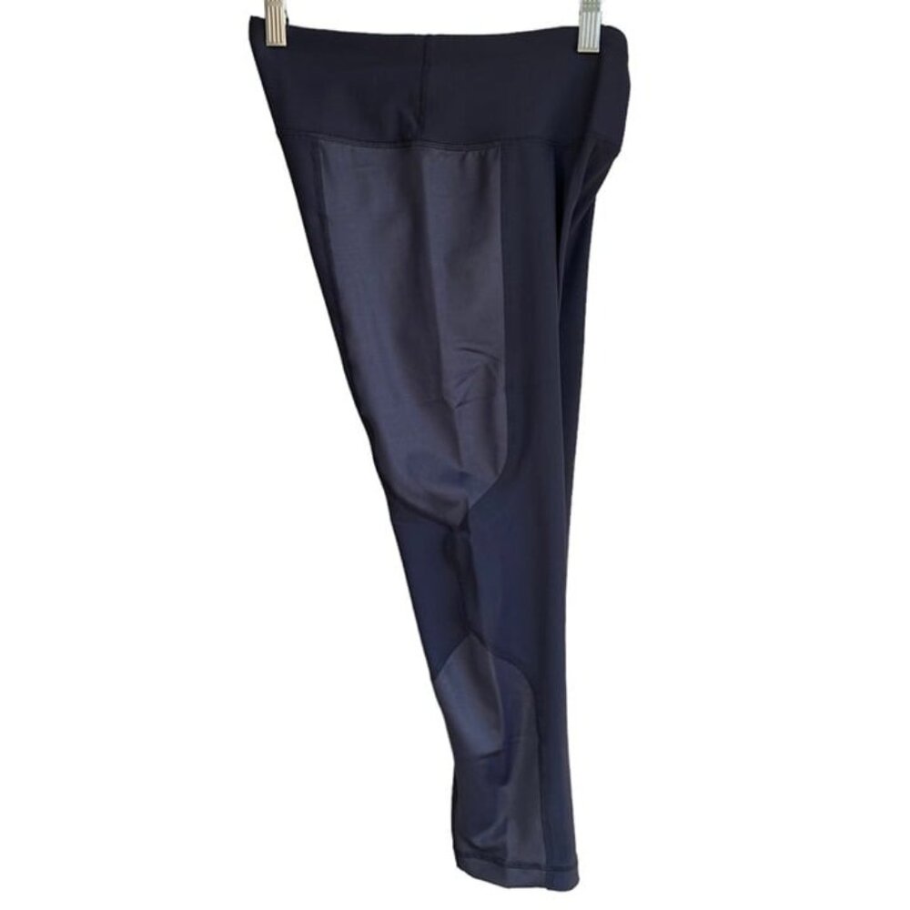90 Degree By Reflex Capri Leggings Size Small Gunmetal Gray CW66770 NWT $78 - Picture 6 of 11